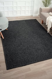Conceptum Rusticana 3105 Alfombra Antracita 80 x 150 cm